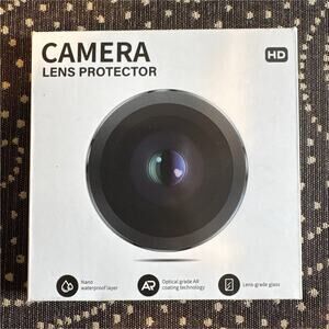 Hoerrye Lens-grade Glass Camera Lens Protector Clear Anti-Scratch 9H Hardness